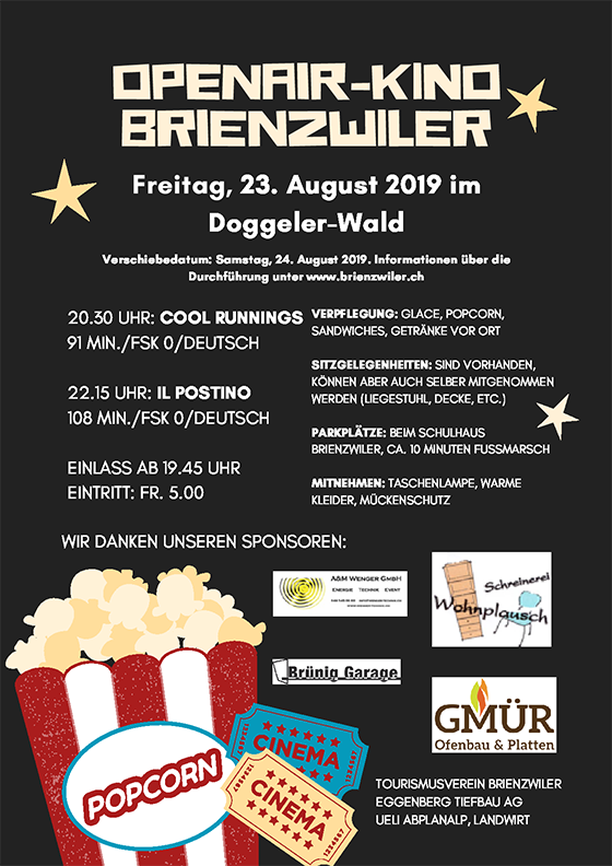 Openair Kino Brienzwiler